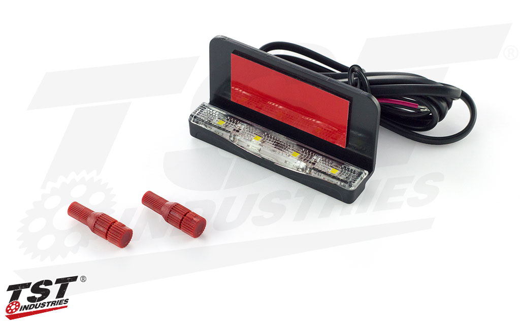 TST Industries LED Low-Profile Universal Fit License Plate Light TST Industries LED Low-Profile Universal Fit License Plate Light